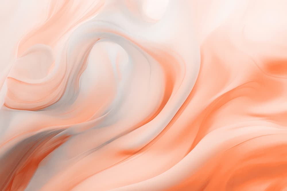 Elegant Coral Swirls by Andrea Haase — canvas wall art