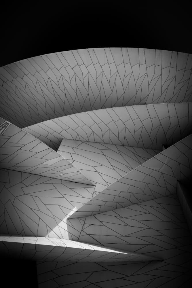 Modern Architectural Curves by Stefan Buder — canvas wall art