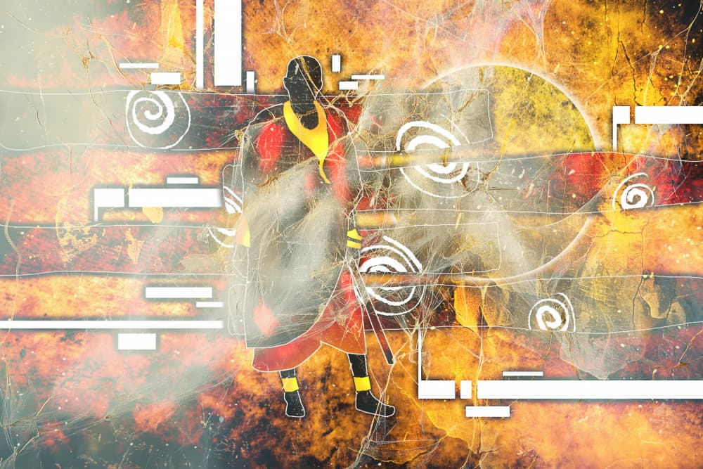 African Warrior Spirit by Rafal Kulik — canvas wall art