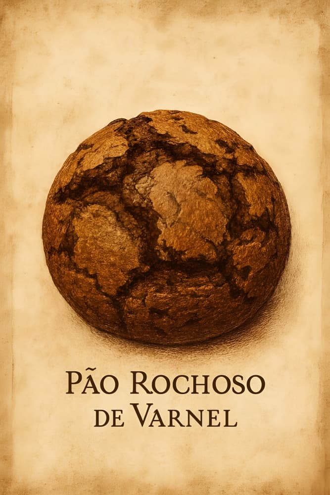 Rustic Rocky Bread by HUGO — canvas wall art