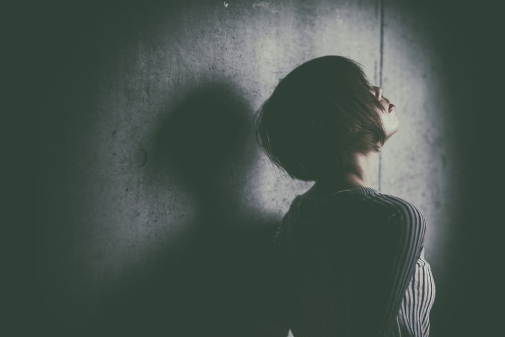 Introspective Woman Shadow by Daisuke Kiyota — canvas wall art
