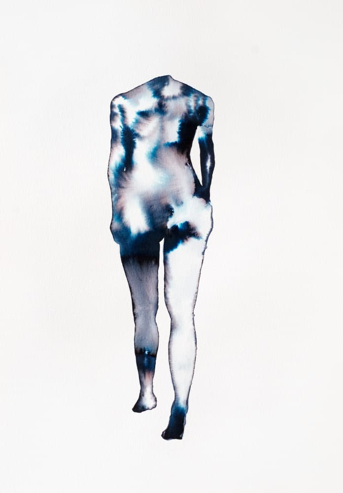 Walking Study by Joshua Hoskins — canvas wall art