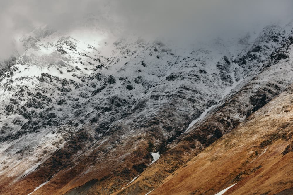 Winter Mountain Majesty by Javier Pardina — canvas wall art