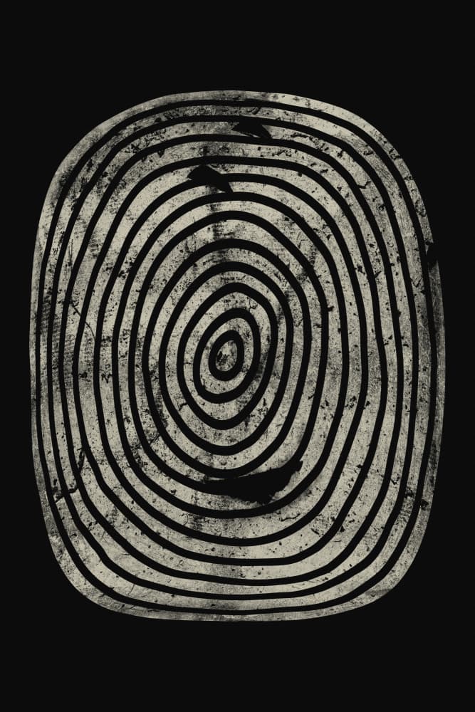 Organic Textured Rings by Ema Paraschiv — canvas wall art