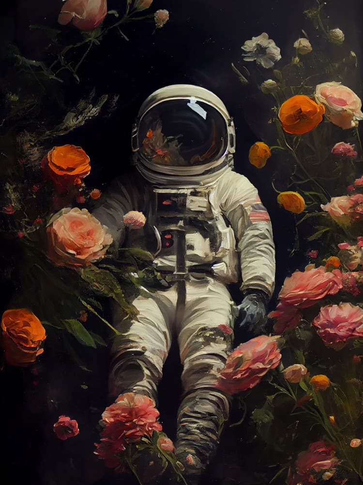 My Space Garden by Dikhotomy — canvas wall art
