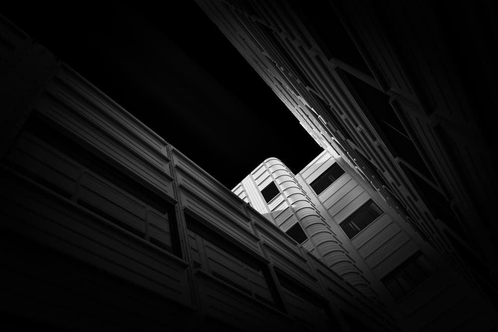 Modern Urban Ascent by Jeroen van de Wiel — canvas wall art