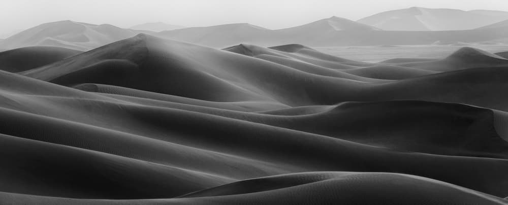 Serene Desert Dunes by Haitham AL Farsi — canvas wall art