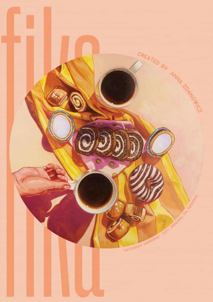 Sweet Morning Coffee by Anna Zdanowicz — canvas wall art