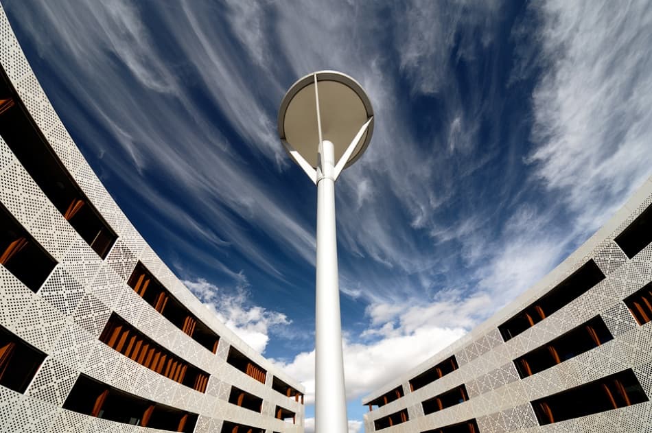Urban Sky Architecture by Izidor Gasperlin — canvas wall art