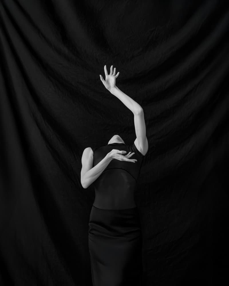 Elegant Headless Pose by Alexander Yakovlev — canvas wall art