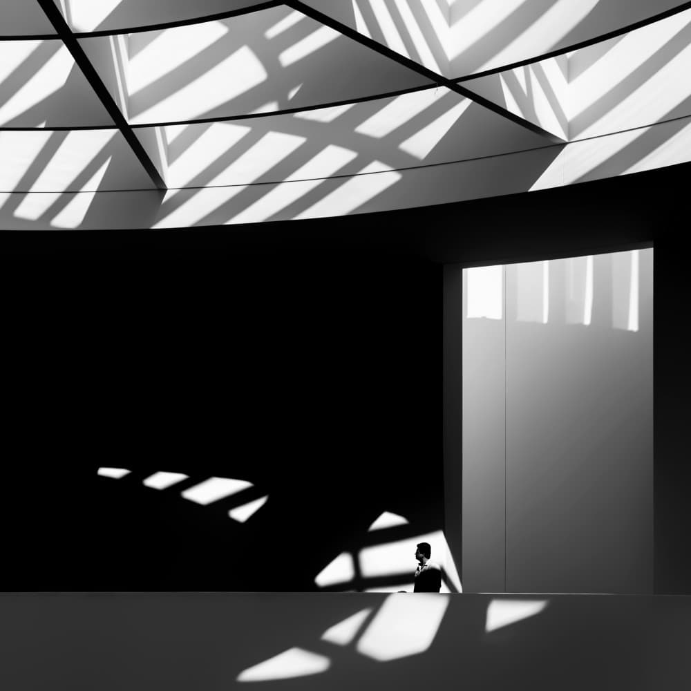 Contrasting Light and Shadow by Roswitha Schleicher-Schwarz — canvas wall art