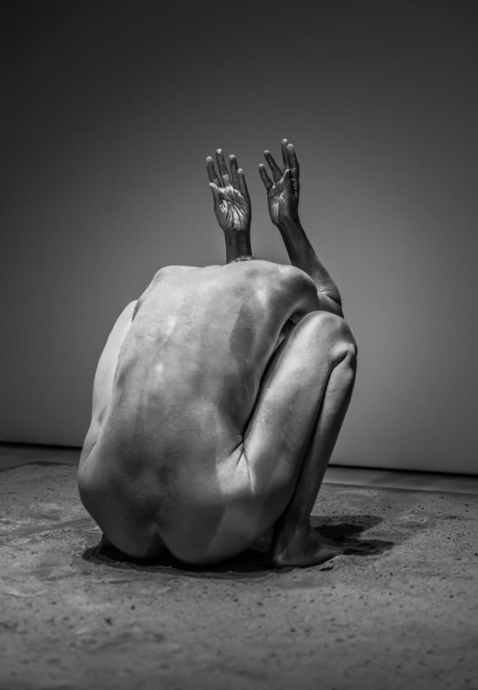 Humble Figure Reaching by PacodlaCorte — canvas wall art