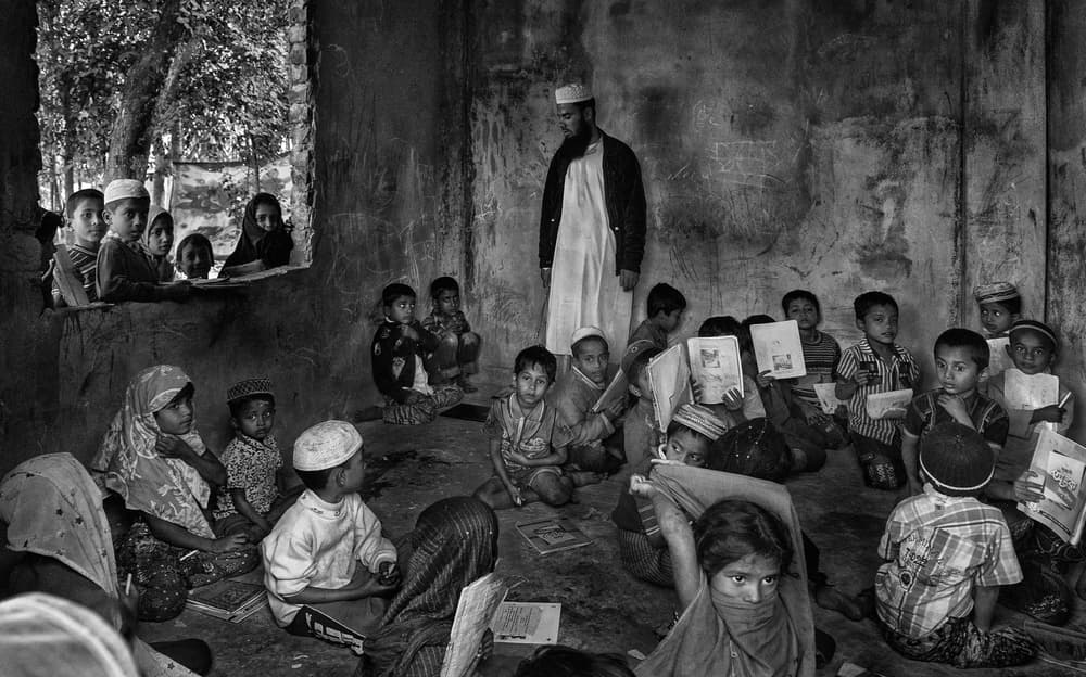 Children's Classroom Lesson by Joxe Inazio Kuesta Garmendia — canvas wall art
