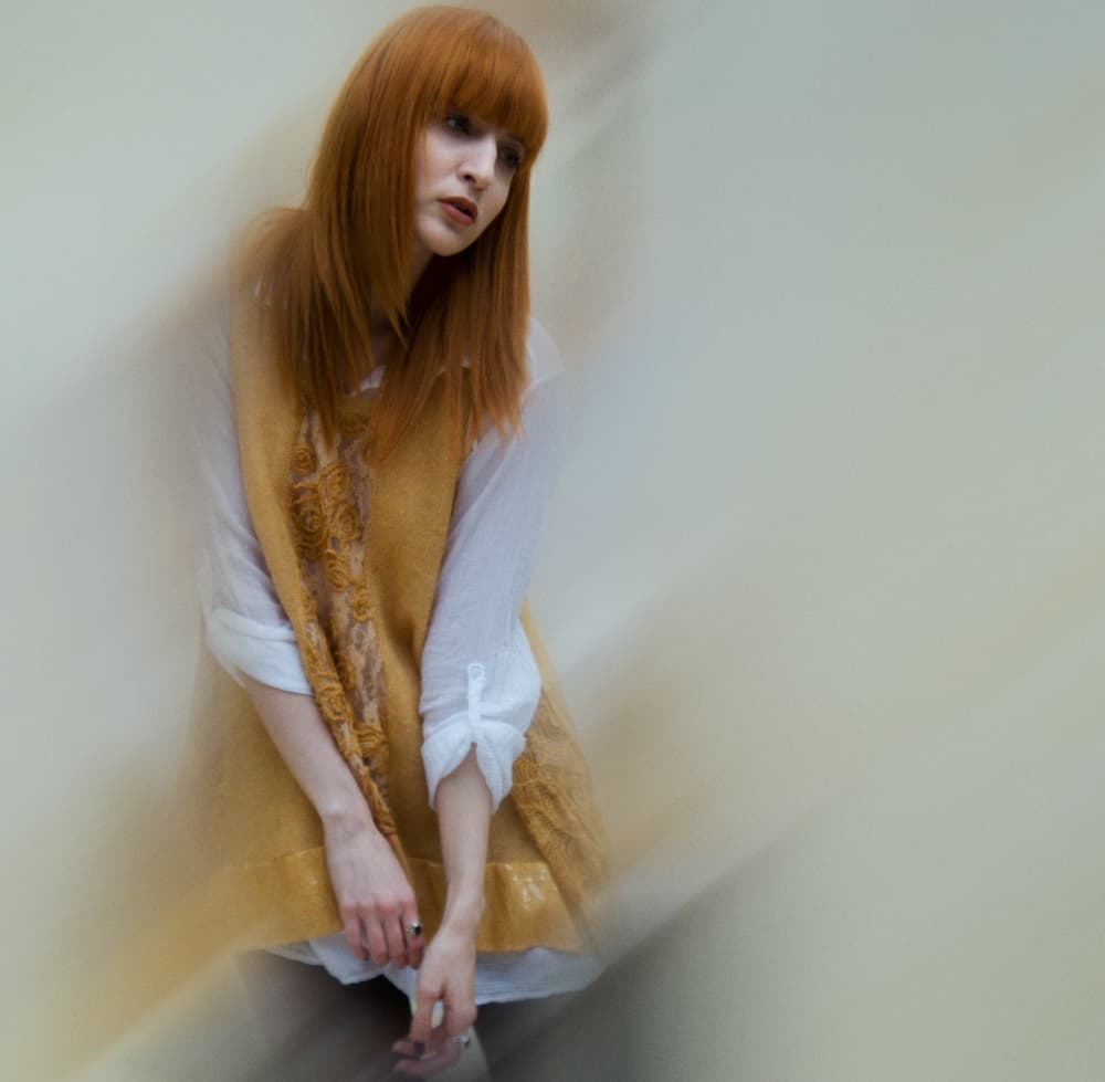 Pensive Redhead in Soft Light by kenp — canvas wall art