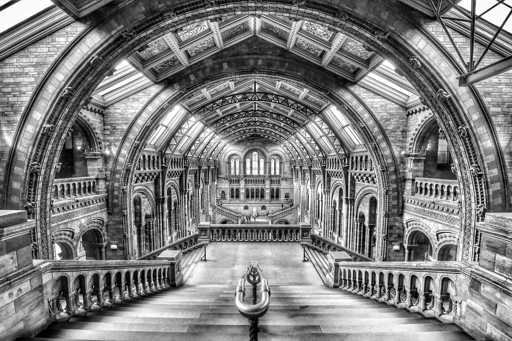 Grand Museum Interior by Marc Pelissier — canvas wall art