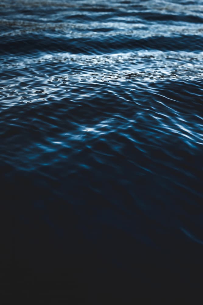 Dark Blue Water Ripples by Tim Mossholder — canvas wall art