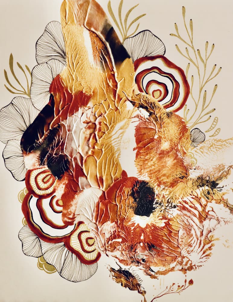 Gilded Earth Botanicals by Amy Tieman — canvas wall art