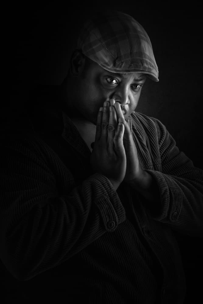Man In Thought by Domenico Petrocca — canvas wall art