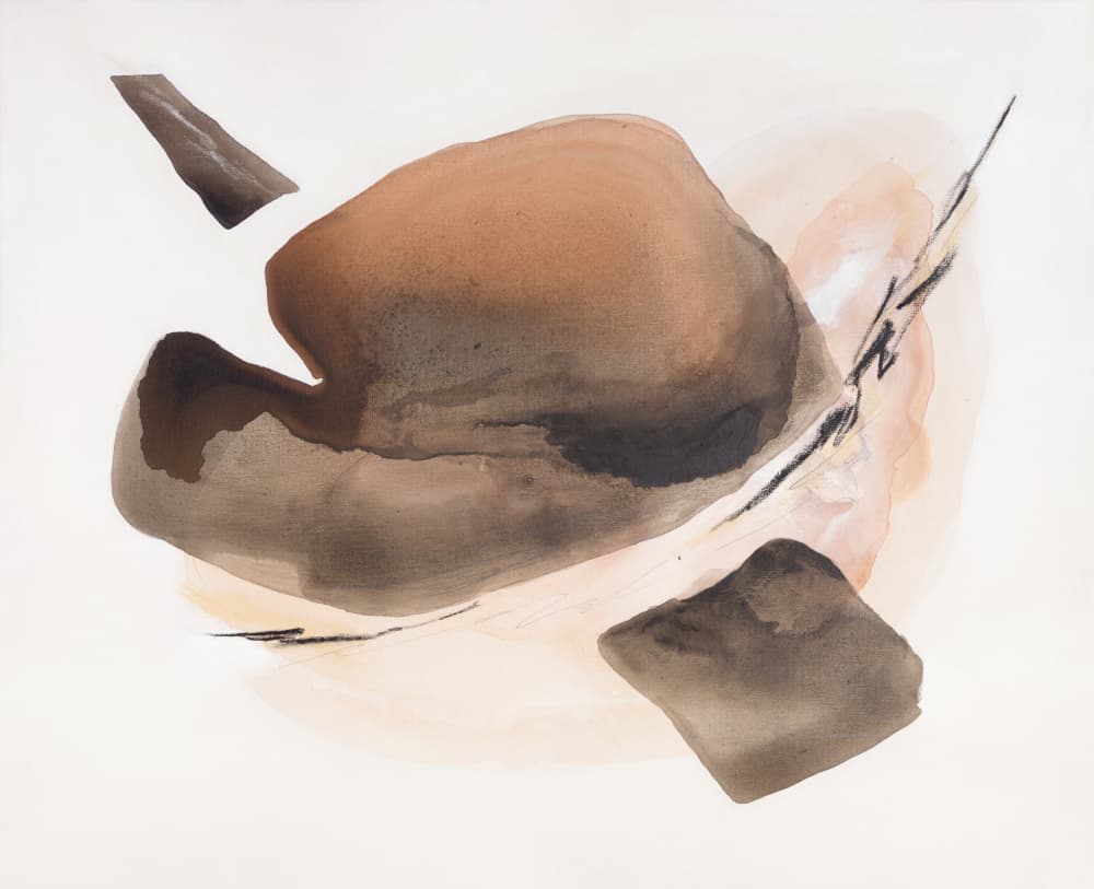 Earthy Organic Shapes by Anastasiya Devochkina — canvas wall art