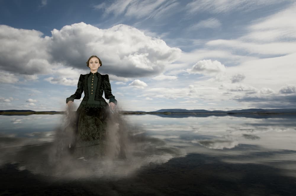 Ethereal Woman Still Water by Christine von Diepenbroek — canvas wall art
