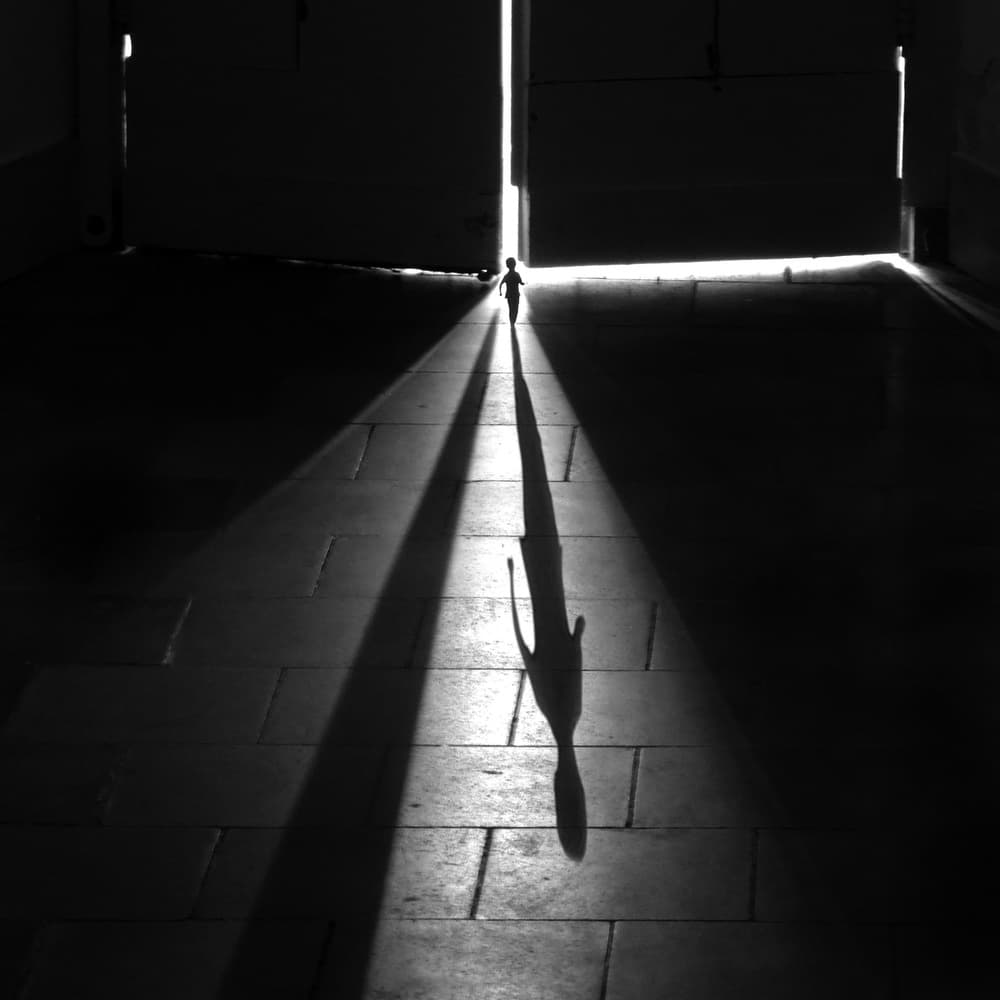 Child Walking Into Light by Huib Limberg — canvas wall art