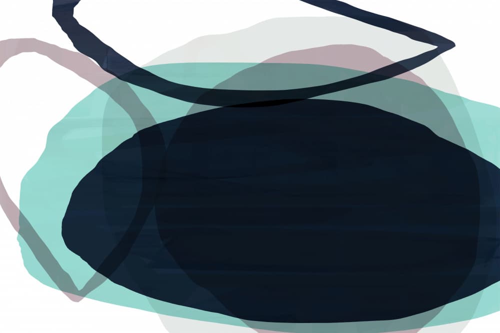 Fluid Abstract Shapes by cartissi — canvas wall art