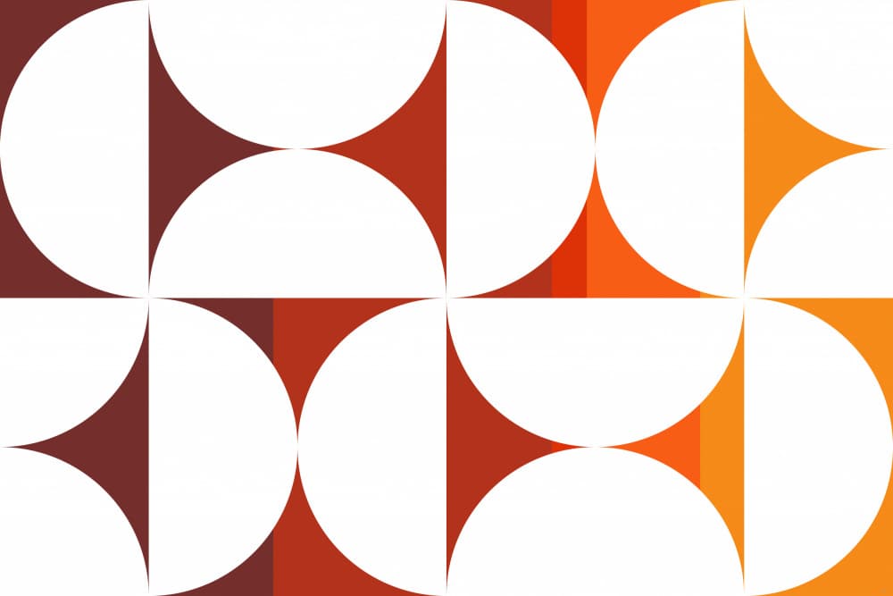 Midcentury Modern Mosaic by Sue Skellern — canvas wall art