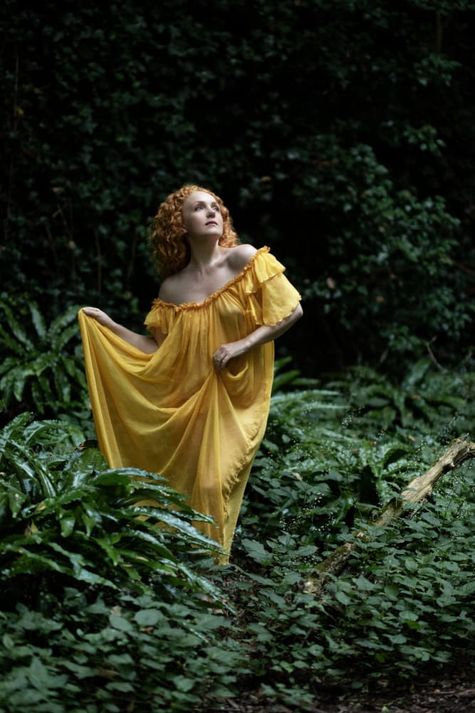 Enchanted Forest Woman by Jan Slotboom — canvas wall art