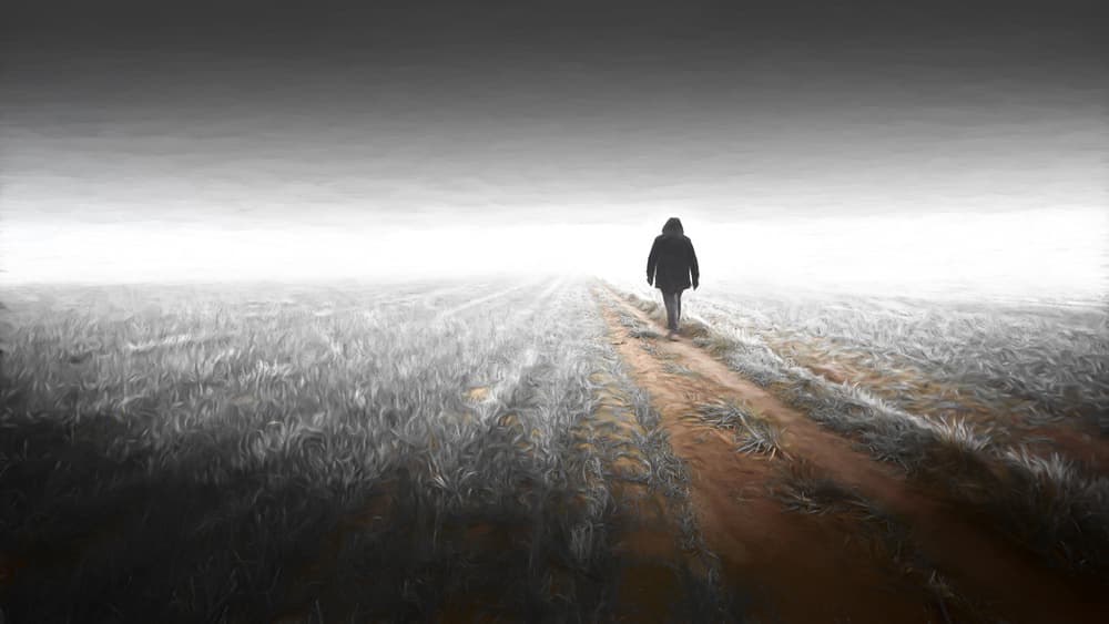 Walking Towards Light by Marc Huybrighs — canvas wall art