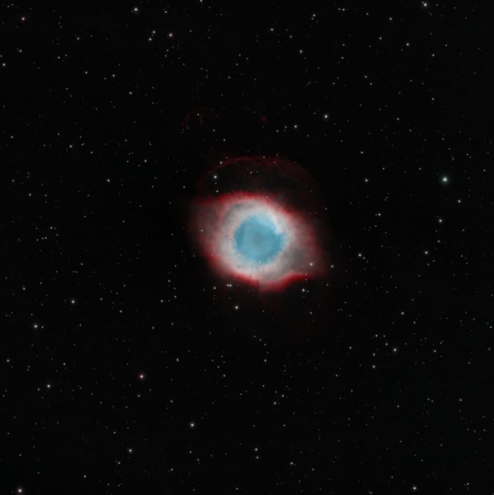 Cosmic Eye Nebula by James Zhen Yu — canvas wall art