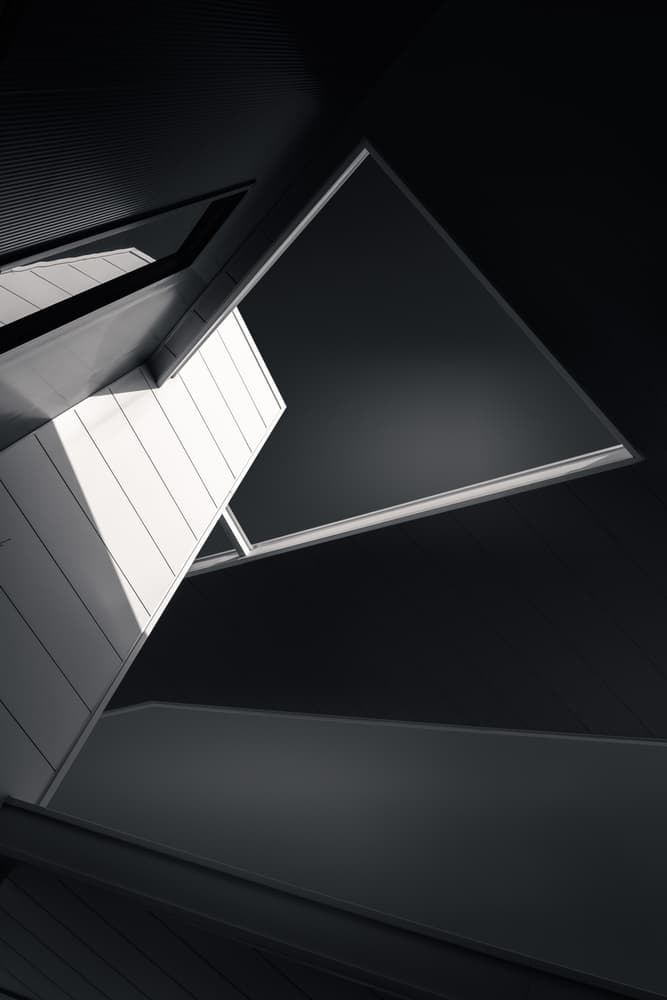 Modern Architectural Geometry by Olavo Azevedo — canvas wall art