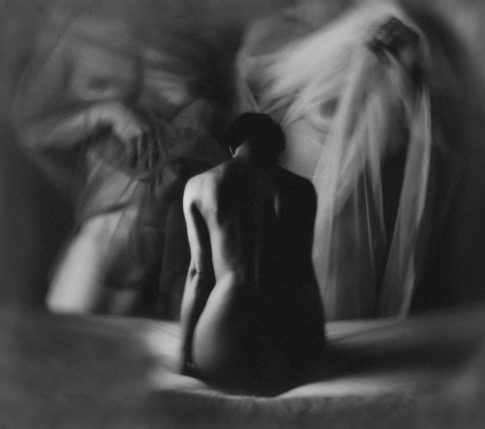 Ethereal Nude Reflection by Bogdan Bouşcă — canvas wall art