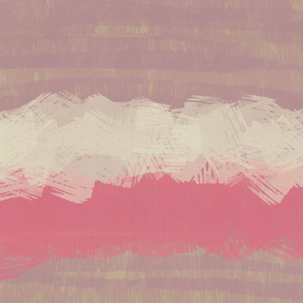 Abstract Rose Horizon by Dina Dankers — canvas wall art