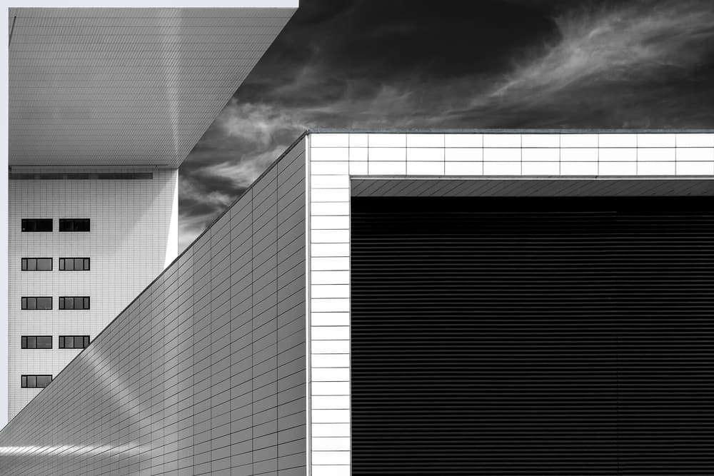 Modern Architectural Sky by Theo Luycx — canvas wall art