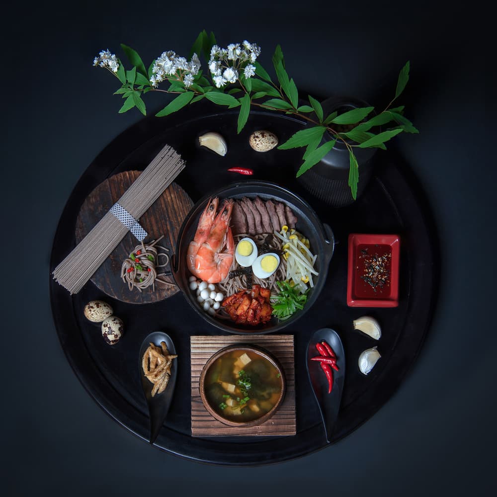 Savory Asian Feast by Catherine Wang — canvas wall art