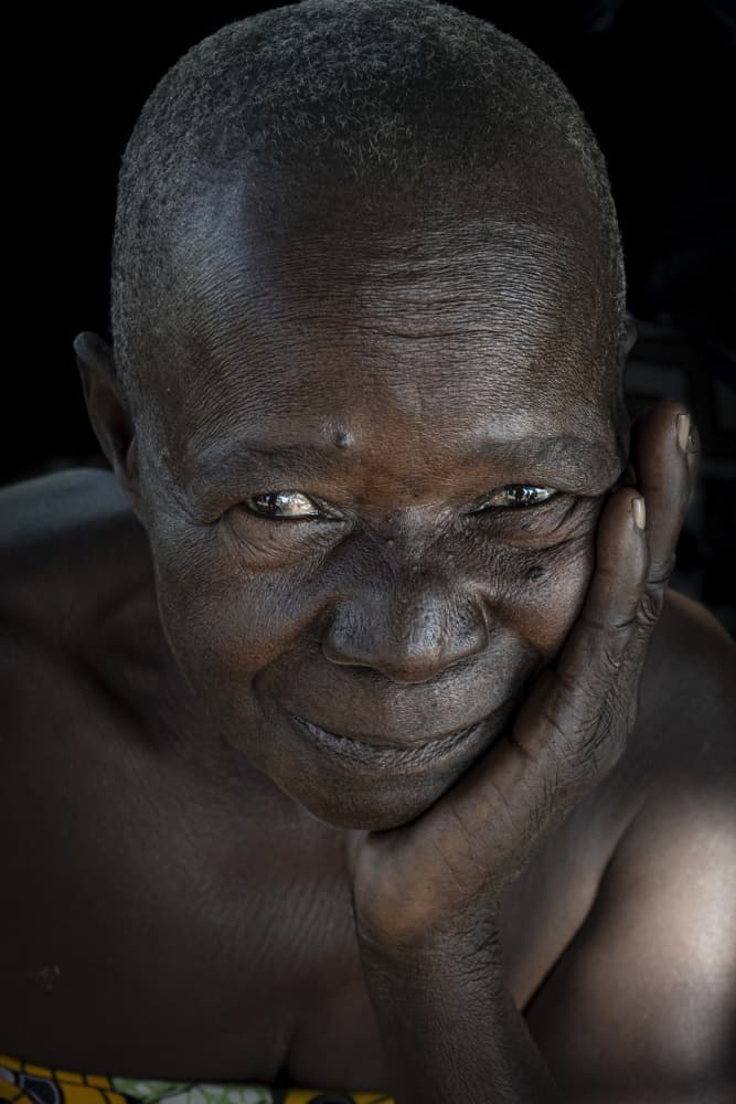 Warm African Smile by Elena Molina — canvas wall art