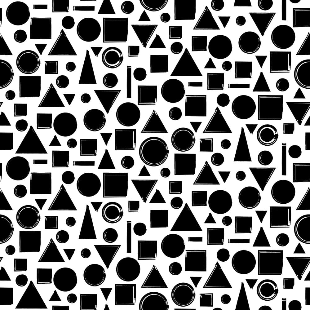 Dynamic Geometric Shapes by Marika Barsrsind β canvas wall art