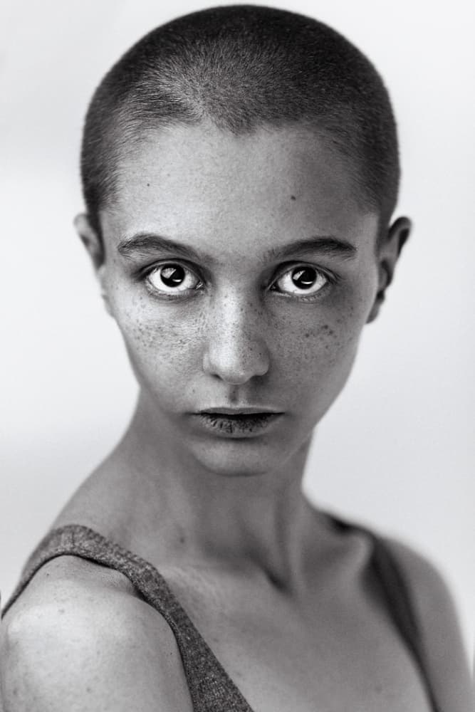Intense Gaze Portrait by Danil Rudoi — canvas wall art
