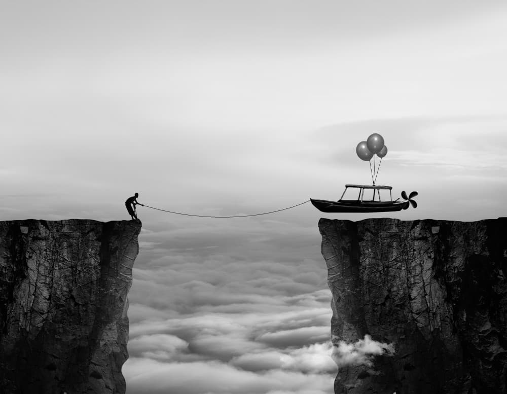Pulling The Dream Boat by Hari Sulistiawan — canvas wall art