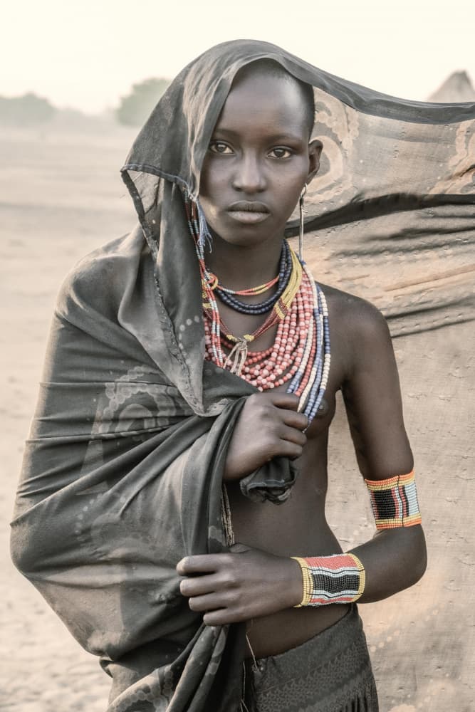 Serene African Beauty by Trevor Cole — canvas wall art