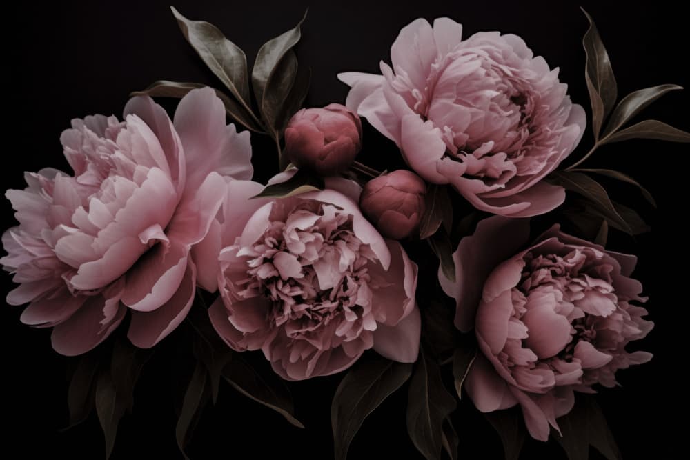 Romantic Dream Opulent Flowers by Andrea Haase — canvas wall art