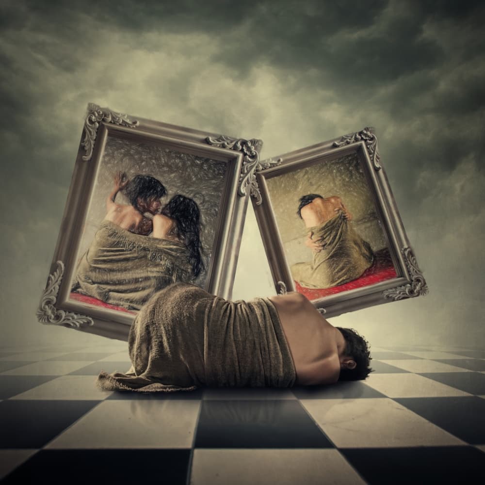 Solitude and Memories by hardibudi — canvas wall art