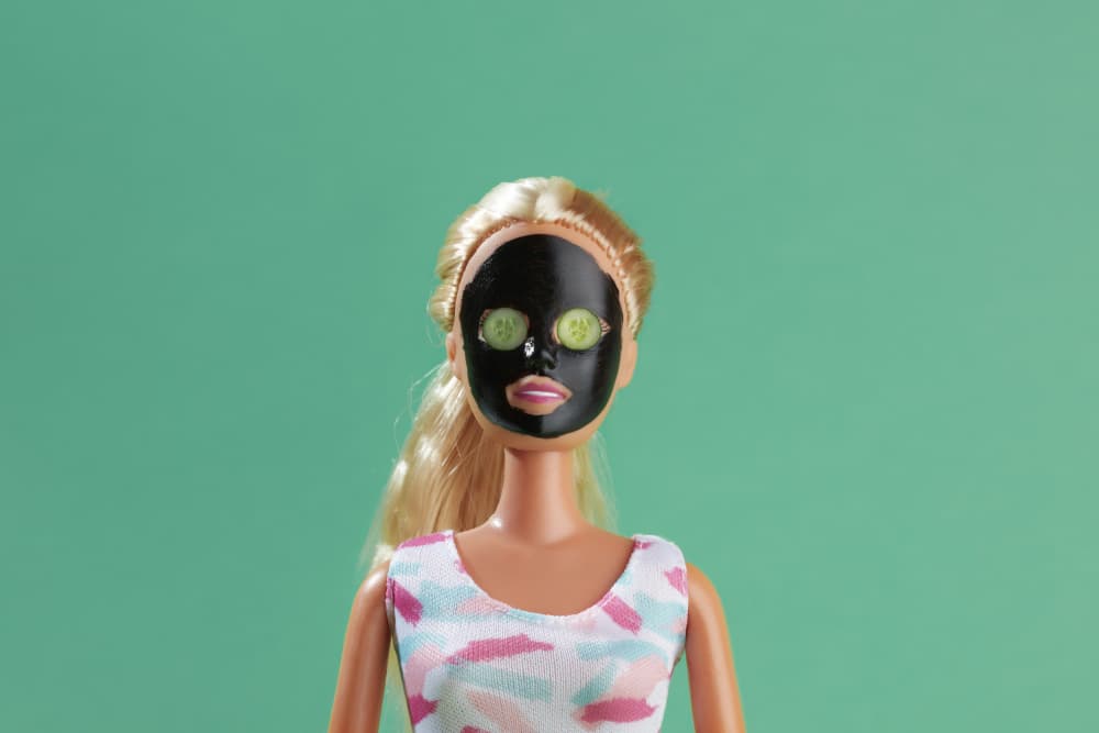 Doll Spa Day by Julia Ramiro — canvas wall art