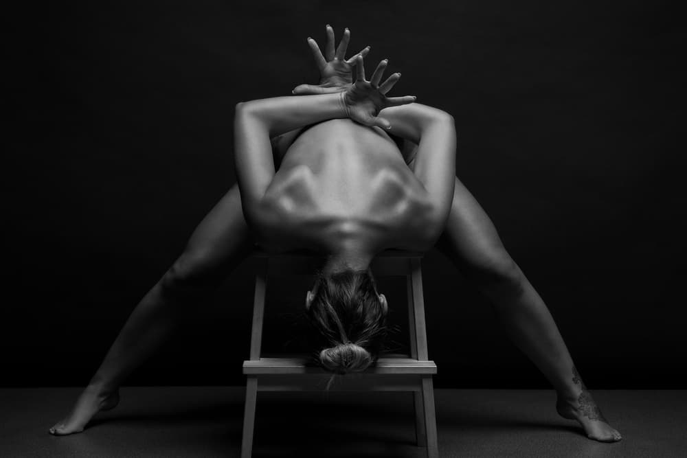 Dramatic Human Form by Anton Belovodchenko — canvas wall art