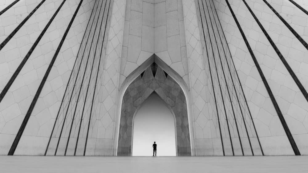 Grand Arch Solo by alizolghadri93 — canvas wall art