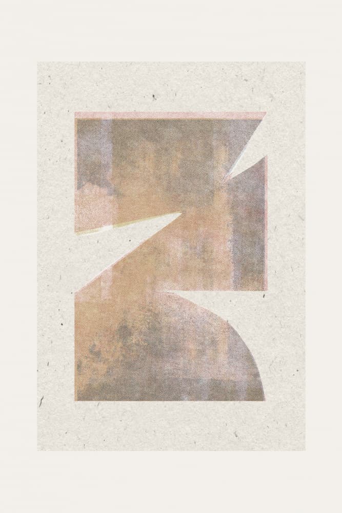 Geometric Echoes by THE MIUUS STUDIO — canvas wall art