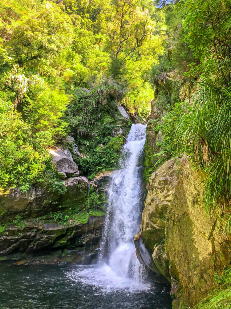 Lush Jungle Cascade by Martin Blahák — canvas wall art
