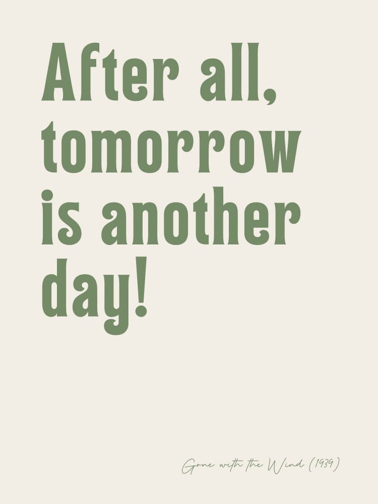 Tomorrow Is Another Day by Ohkimiko — canvas wall art
