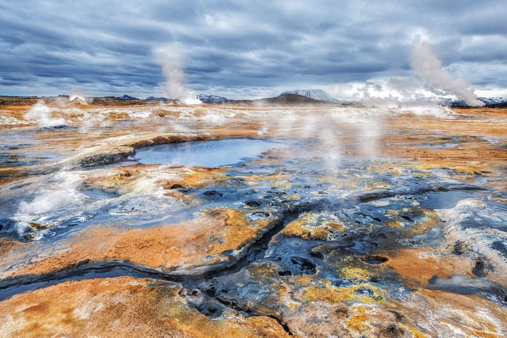 Vibrant Earth Thermal Pools by Jeffrey C. Sink — canvas wall art