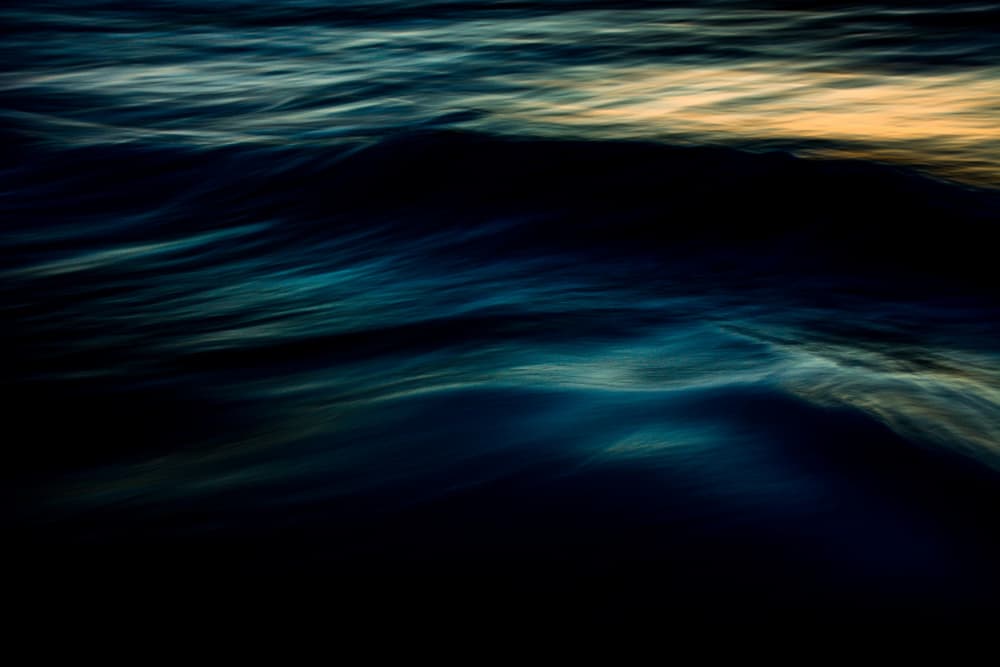 Fluid Ocean Abstract by Tal Paz-Fridman — canvas wall art